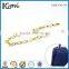 Small Link Silver and Gold Iron Shoe Chain