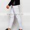Super Skinny Fit Distressed denim man jeans pant white ripped jeans denim jeans turkey tint jeans brand(LOTA002)