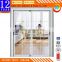 Beautiful Elegant Aluminum Door For Rooms Musical Note Pattern Glass Door Wardrobe
