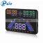 2016 New 5.8" Screen Car HUD Head Up Display Overspeed Warning Alarm System Car Speed Head UP LED Display