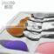 7pcs Amazon Factory Offer WholeSale OEM Private Label Oval Toothbrush Contour Makeup Brush Sets with Silicone brush cleaning egg
