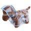Eco-friendly 3Colours Transparent Waterproof Pet Raincoat for dogs as seen on TV