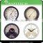 Plastic Double Sided Decorative Garden Wall Clock