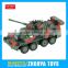 Containing 2 Fight 2 colours R/C infrared battle amored car tank model toys with sound