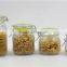 Clear Airtight Food Storage Glass Canister Set