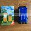 wholesale hot sell two colors usb solar rechargeable extension type plastic camping lantern
