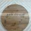 Round bamboo chopping blocks/cutting board with supercheap price and high quality