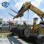 245g PP black nonwoven geotextile for foundation construction