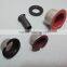 Oscillating movement dry bearing bush with PTFE inner wall steel bushing , Good sliding DU bushing , bushes