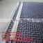 plain woven stainless steel crimped wire mesh (building material)