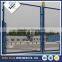 white pvc coated 1 inch chain link fence installation