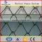 used galvanized low carbon steel chain link fence