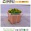 High quality wpc composite diy decking flower diy plastic tree pot