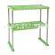 Mix color Stock Layer 2 Steel Tub Multifunction Combined Storage Rack