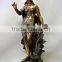 Antique casting beautiful lady art casting bronze sculptures NTBH-S1131