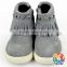 fancy grey suede tassel baby winter walking boots