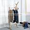 new design Solid beech Wood Coat Rack Hat Purse Display Stand with shoe bench entry way coat rack