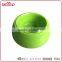 Fashion design pet items manufacturer direct supply solid color melamine travel easy washing plastic pets and dogs bowl