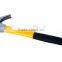 different type of claw hammers with fiberglass handle