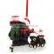 Black Bear Family Of 6 Personalized Christmas Tree Ornament