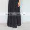 Hot Sale Stelisy Long Black Color Pleated Skirt Dance Plwated skirt