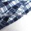 garment stock lot Chinese supplier men fleece plaids jacket with hood