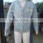 Custom Children Kids Heather Grey V-neck Button up Plain Knit Cardigan