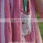 2016 Girls ABC + 123 in Antique Brick Well Dressed Remake Dress Kids Back To School 100% Cotton Striped Lace Dress