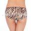 Middle Waist Zebra Seamless Women Underwear