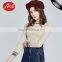 2017 womens round neck tight fitted knit pullover distressed sweater design with lowest price