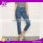 2017 Guangzhou Shandao Clothing Manufacturer Wholesale Autumn Female Latest Design Jeans Pants