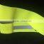 fluorescent yellow reflective elastic arm band for sports