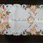 2014 new design embroidery table runner