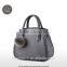 Wholesale new hot selling handbag fashional cheap shoulder makeup bags genuine leather PU tote bag HB07