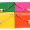 Fashion Leather Envelope Clutch Bag