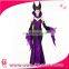 New Arrival Sexy Halloween Costume Black and Purple Devil Lady