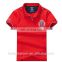 New hot selling mens polo shirt with customized embroidered logo