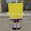 Popular cartoon movie sponge bob mascot costume for adults