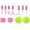 Funny touch sensing kitchen toy set with light and music