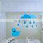 Removable raindrop kids room wall stickers home decor