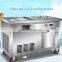 new style liquid nitrogen freeze fried ice cream machine