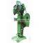 Foot pedal operated brake liner riveting machine automatic