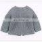 Warm Fabric Girls Clothes Solid Color Long Sleeve Fall Winter Baby Sweater