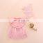 Baby romper summer new style European and American fan hooded net yarn princess dress baby girl baby outing clothes