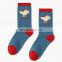 Custom made 100 cotton design cartoon animal cute korean socks