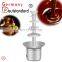 commercial chocolate fountain  food warmer display 5 tier for sale
