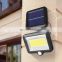 Led solar light with motion sensor outdoor garden flood lights