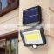 LED Solar Light Pir Motion Sensor Outdoor Garden Courtyard Spotlight Wall Lamp