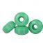 pu wheels for skate board 52*30 green blue   green pu pulley for skateboard   high quality pu pulley for skateboard