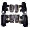 8Pcs Front Rear Black Outside Grey Inside Door Handles for Toyota Corolla 98-02